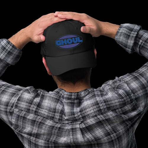 90s logo GHOUL dad hat