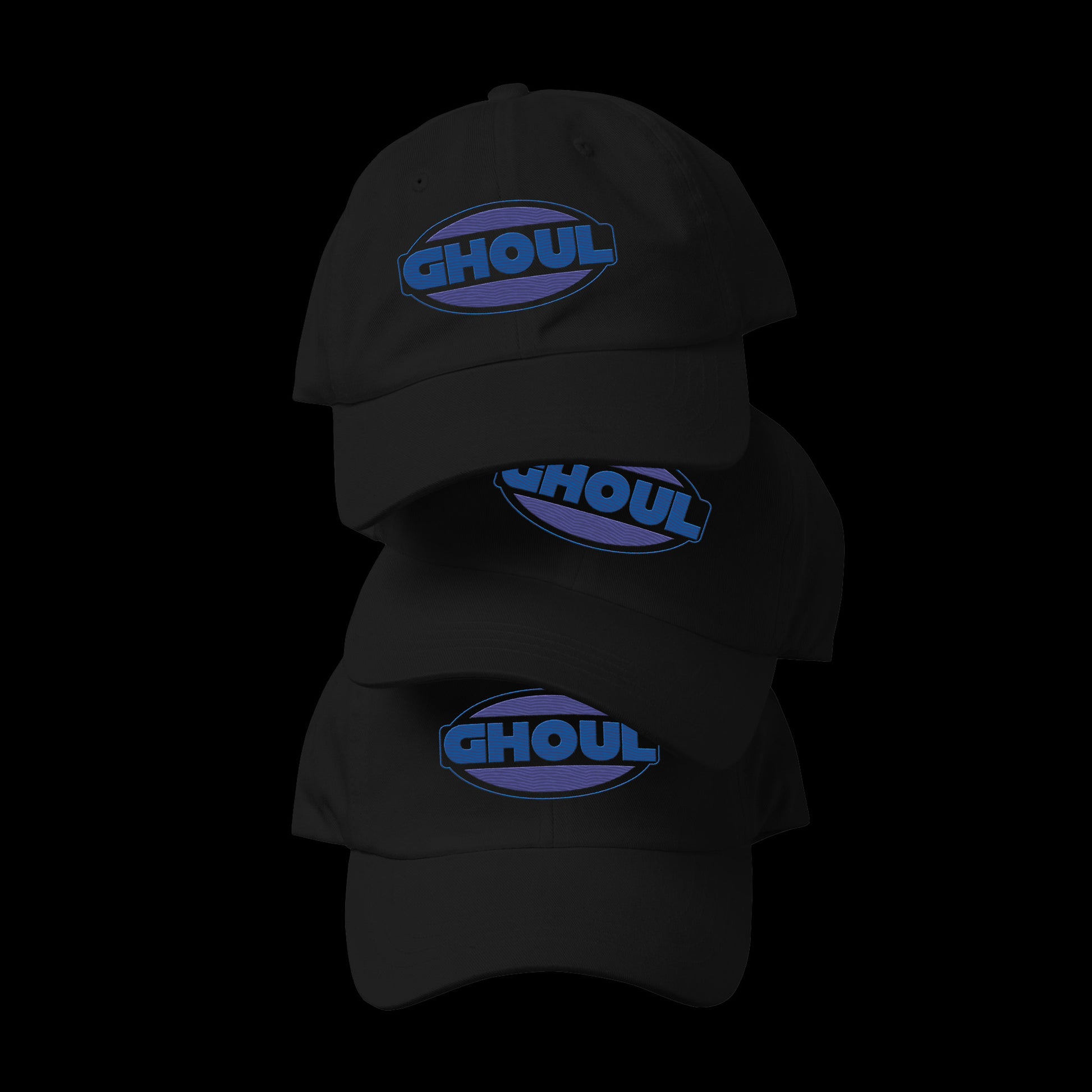 90s logo GHOUL dad hat