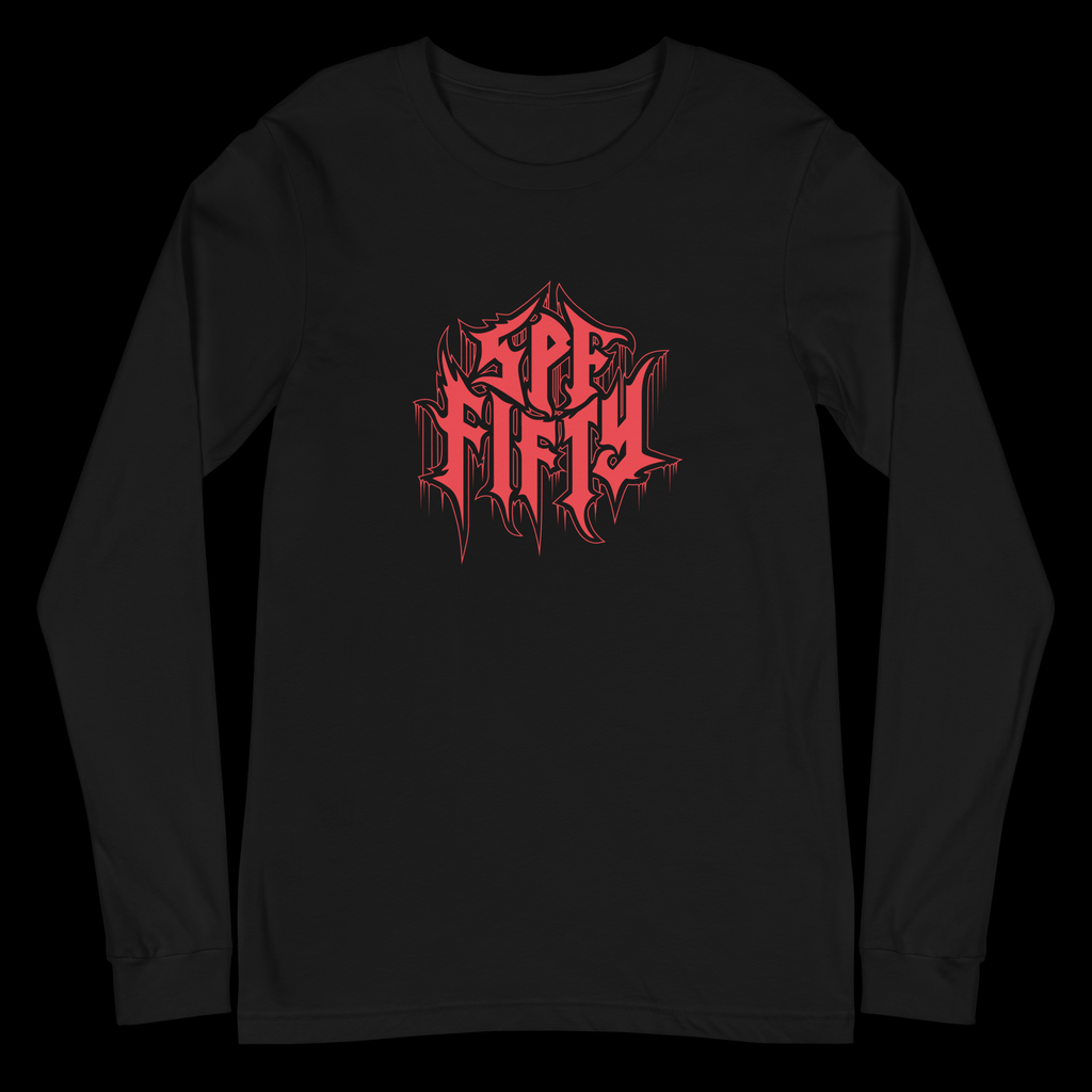 SPF 50 long sleeve in dark