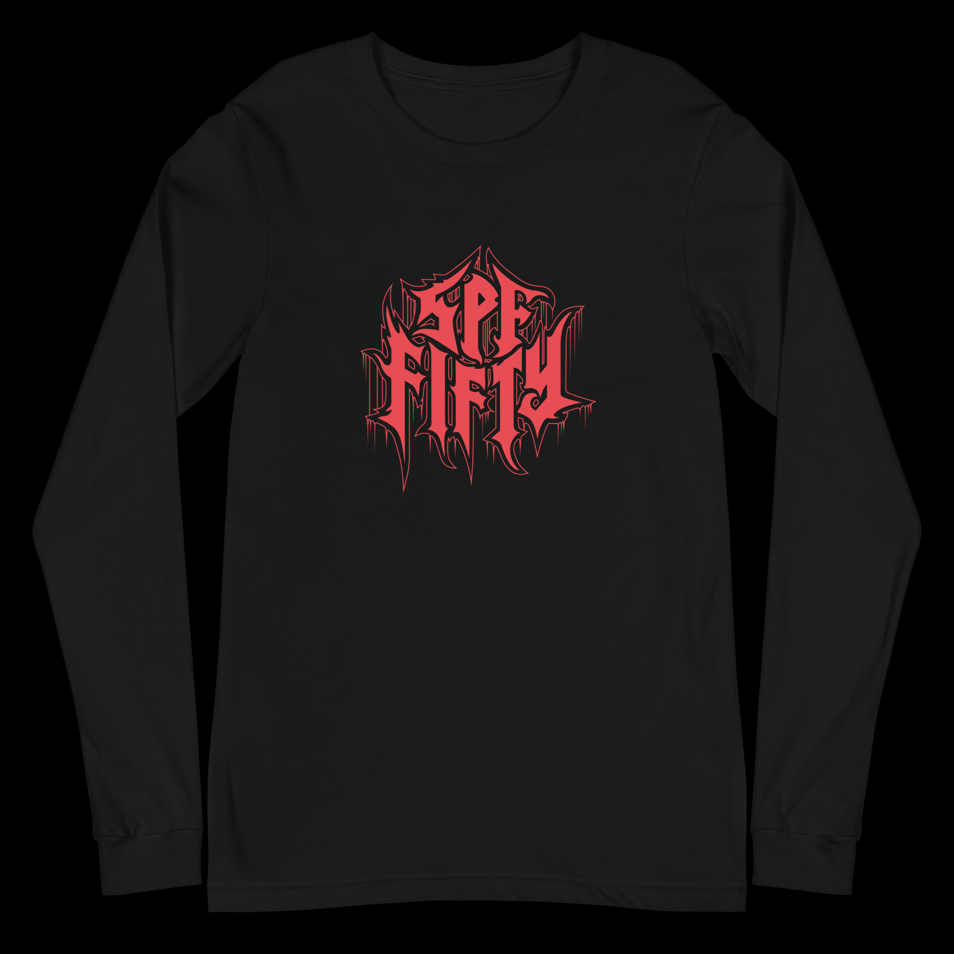 SPF 50 long sleeve in dark
