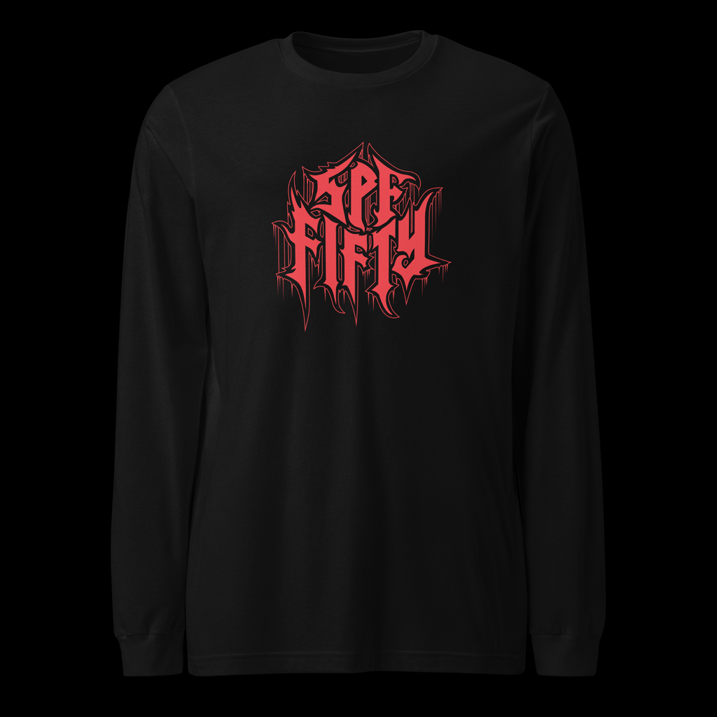 SPF 50 long sleeve in dark